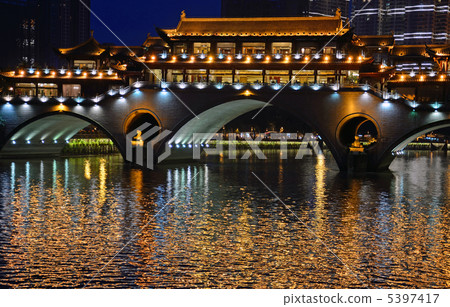 Anseong Gallery Bridge in Chengdu 5397417
