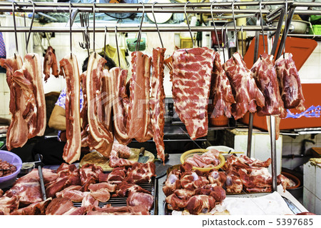 Meat Meat Room in Ben Thanh Market (Vietnam, Ho Chi Minh City) 5397685