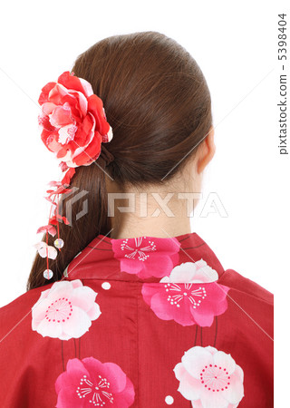 A woman in a yukata 5398404
