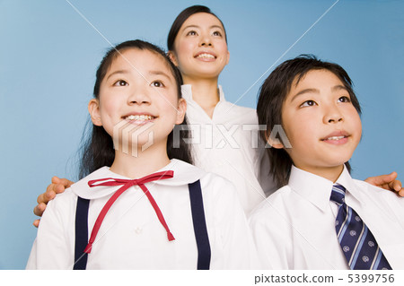 Teacher and elementary school student Teacher and elementary school student 5399756