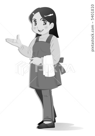Waitress (monochrome) 5401810