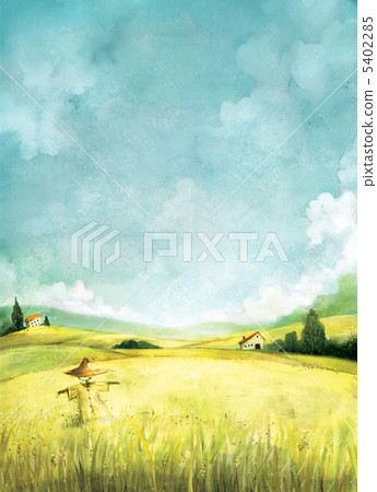 scarecrow, figurehead, field 5402285