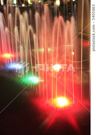 Night fountain Night fountain 5405863