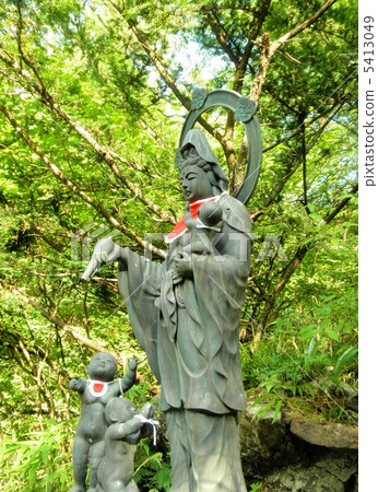 Gifu Prefecture Tengakuzan (Tenbakazan) Kannon Bodhisattva The Godness of Mercy 5413049