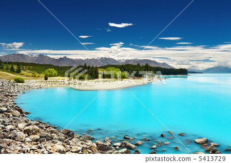 Lake Pukaki, New Zealand Lake Pukaki, New Zealand 5413729