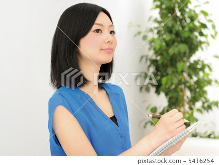 一個女人做筆記 5416254