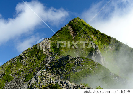 Nishi Hotaka·從印度尼西亞看到的金字塔峰 5416409