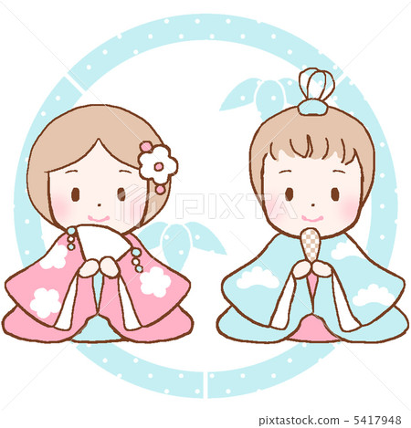 Hina Matsuri (with a front / background) Hina Matsuri (with a front / background) 5417948