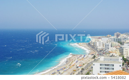 Overlooking Rhodosity and the Adriatic Sea 5418082