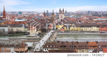 From Wurzburg Marienberg Fortress 5419027