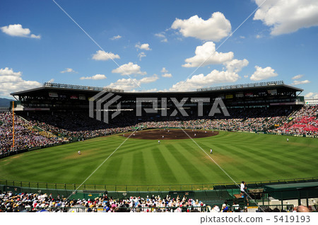 Watching baseball - 9 5419193