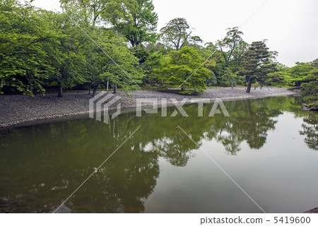 從Seng皇宮Owaka-tei看見的Shuzhu和南池 5419600