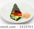 Hand rolled sushi 5419763