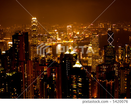 香港夜景 5420076