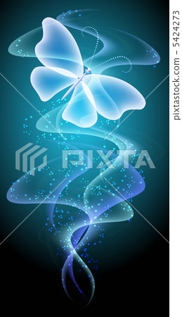 Smoke and butterfly Smoke and butterfly 5424273
