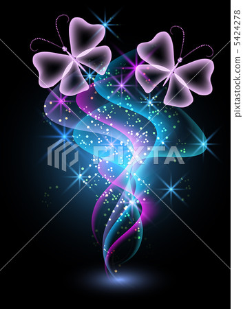 Smoke and butterfly 5424278