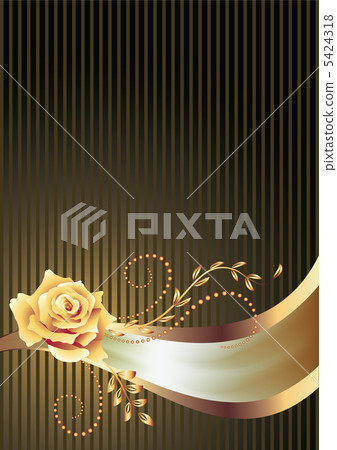Background with golden ornament Background with golden ornament 5424318