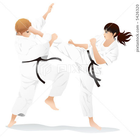 女空手道手套A. 5426320