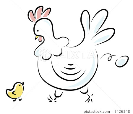 雞和小雞 雞和小雞 5426348
