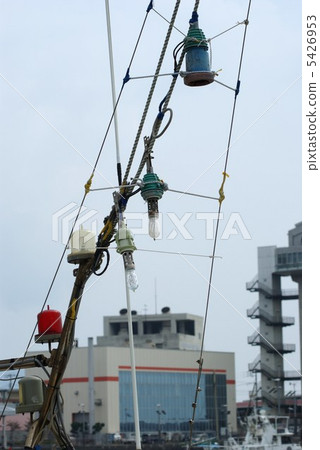 漁船在繫泊期間進入·垂直位置 5426953