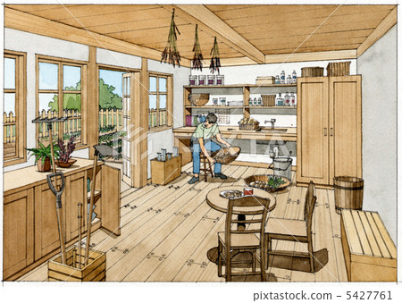 愛好的工作室創造多用途室星期天木匠自我實現手寫的例證 5427761