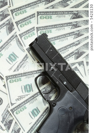 Gun and money 5428130