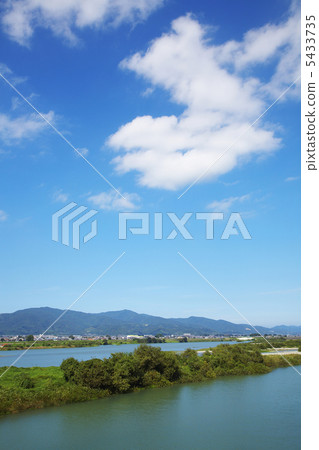 德島縣吉野川 德島縣吉野川 5433735