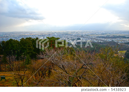 View from Kasugayama Castle (Joetsu city, Niigata Prefecture) 5438923