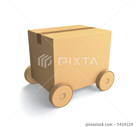 Wheeled cardboard (without letters) Wheeled cardboard (without letters) 5439129