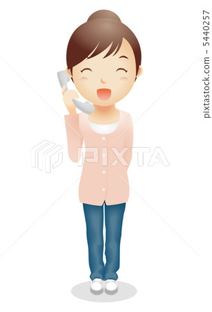 成年婦女例證 5440257