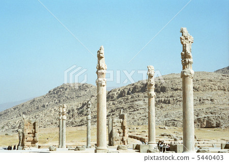 伊朗波斯波利斯阿帕達納（觀眾期間） 5440403