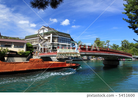 Amanohashidate的旋轉橋 5451600