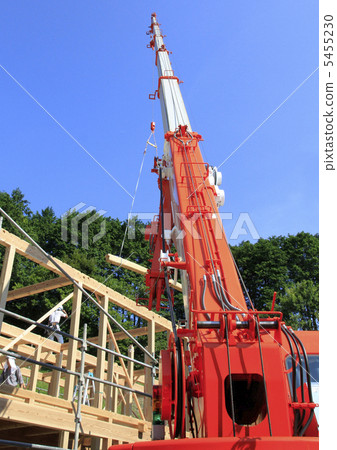 Crane car Crane car 5455230