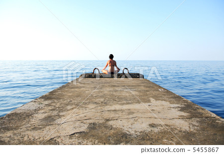 Meditation Near Sea Meditation Near Sea 5455867