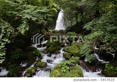 Shiraito Falls and Valleys 5457619