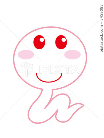 Cute white snake 5459083