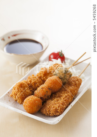 炒豬肉和那迦的串 5459268
