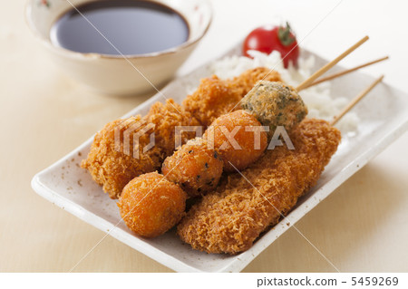 炒豬肉和那迦的串 5459269