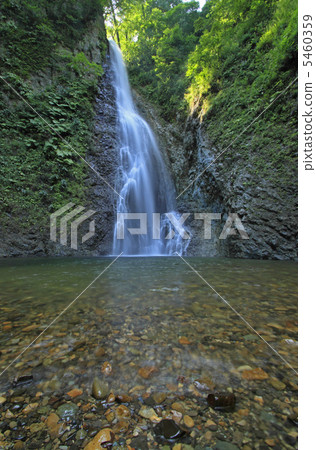 Waterfall of Dark Gate of Shirakami Mountains Waterfall of Dark Gate of Shirakami Mountains 5460359