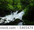 山間溪流 5465474