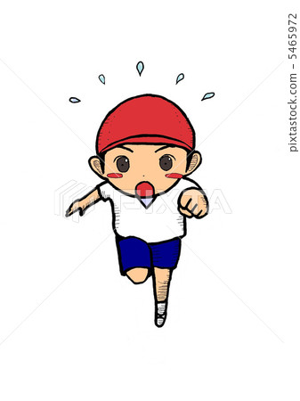 健身房衣服男孩跑 健身房衣服男孩跑 5465972