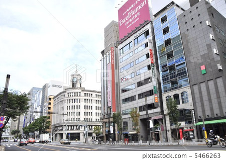 Ginza Wako seen from Harumi Street 5466263