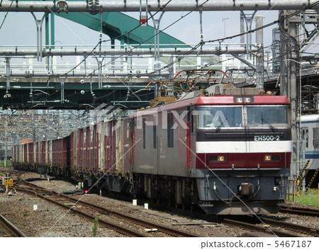 貨運列車EH 500集裝箱大宮站 5467187