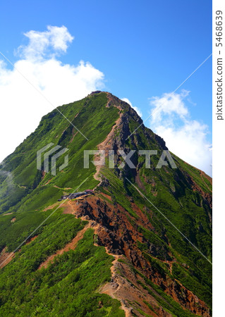Major peak of Yatsugatake Akadake Major peak of Yatsugatake Akadake 5468639