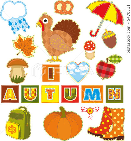 Autumn Set Textile Element 5470511
