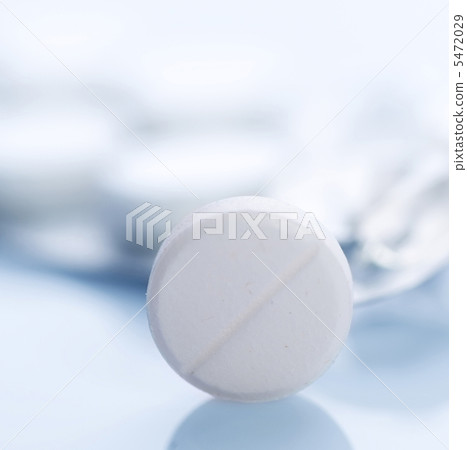 Tablet closeup. Medical Treatment 5472029