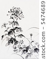 Chrysanthemum ink painting 5474689