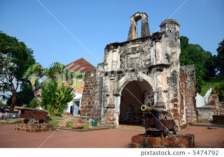 Fort Santiago in Melaka 5474792