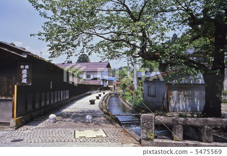 Townscape of Jinshan Town and Big Weir Townscape of Jinshan Town and Big Weir 5475569