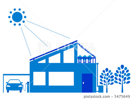 Eco House Blue 5475649